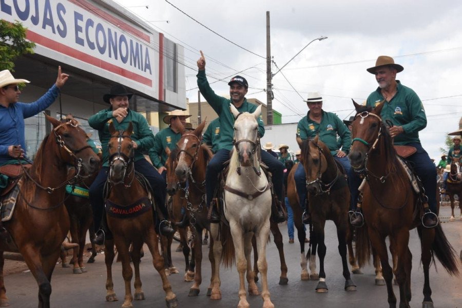 Governador Wanderlei Barbosa participa de cavalgadas e destaca cultura tocantinense (Foto: Divulgação)