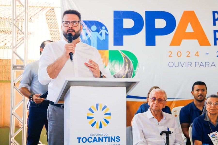 Deputado Mantoan participando do PPA, em Dianópolis (Foto: Mirdad)