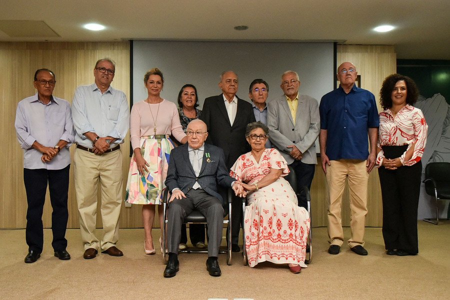 A solenidade reuniu familiares, amigos, colegas de trabalho e autoridades no auditório da Instituição, em Palmas (Foto: Rafael Batista)