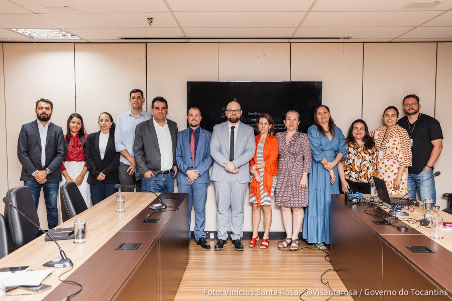 Reunião ocorreu no Ministério de Desenvolvimento Agrário (Foto: Vinicius Santa Rosa/Governo do Tocantins)