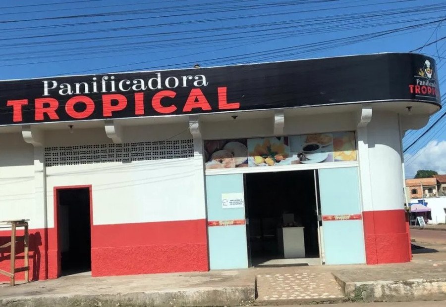 Faixada da Panificadora Tropical, em Itaituba, no sudoeste do Pará (Foto: Divulgação)
