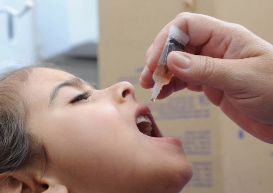 A cobertura para poliomielite em Riachinho estÃ¡ abaixo de 50%
