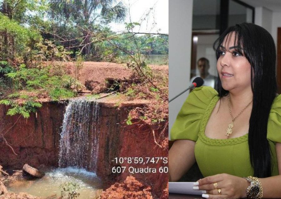 Caso da barragem do Lago Norte em Palmas, vem sendo denunciado pela deputada Janad Valcari (Foto: Divulgação)