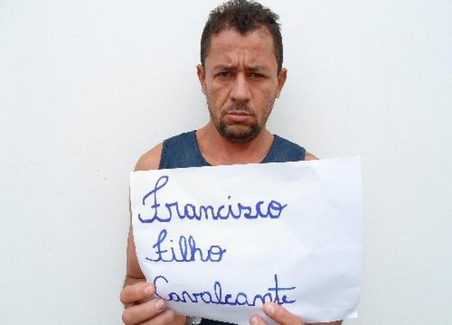Francisco Filho Cavalcante, vulgo CearÃ¡, foi preso na cidade de Taguatinga