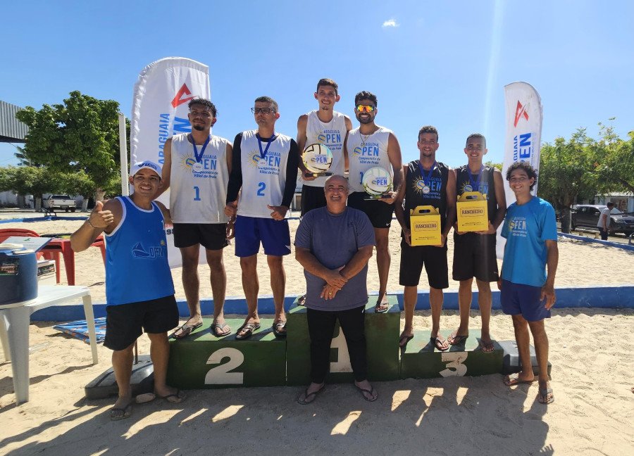 Com o apoio do Governo do Tocantins, Araguatins recebeu a 3ª edição do Araguaia Open de Vôlei de Praia (Foto: Sued Henrique)