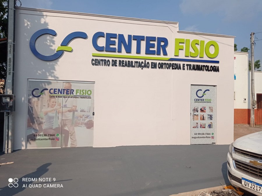 Center Fisio fica localizado na frente do Hospital Regional de Augustinópolis (Foto: Divulgação)