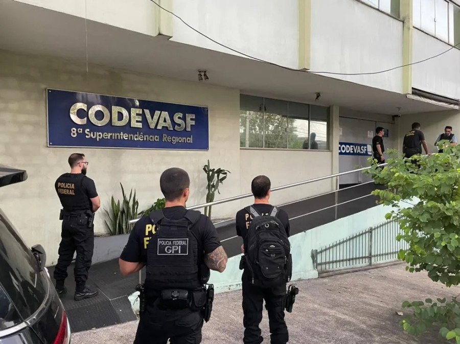 Codevasf no Maranhão é alvo de operação da Polícia Federal (Foto: Divulgação/Polícia Federal)