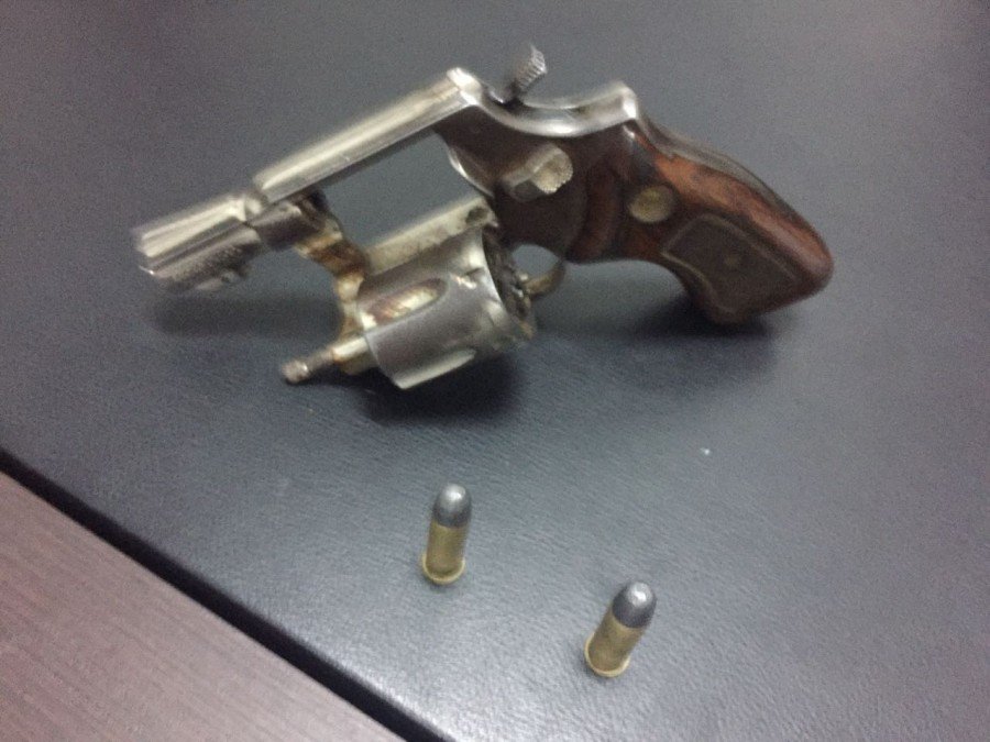 Arma usada no crime (Foto: SSP/DivulgaÃ§Ã£o)