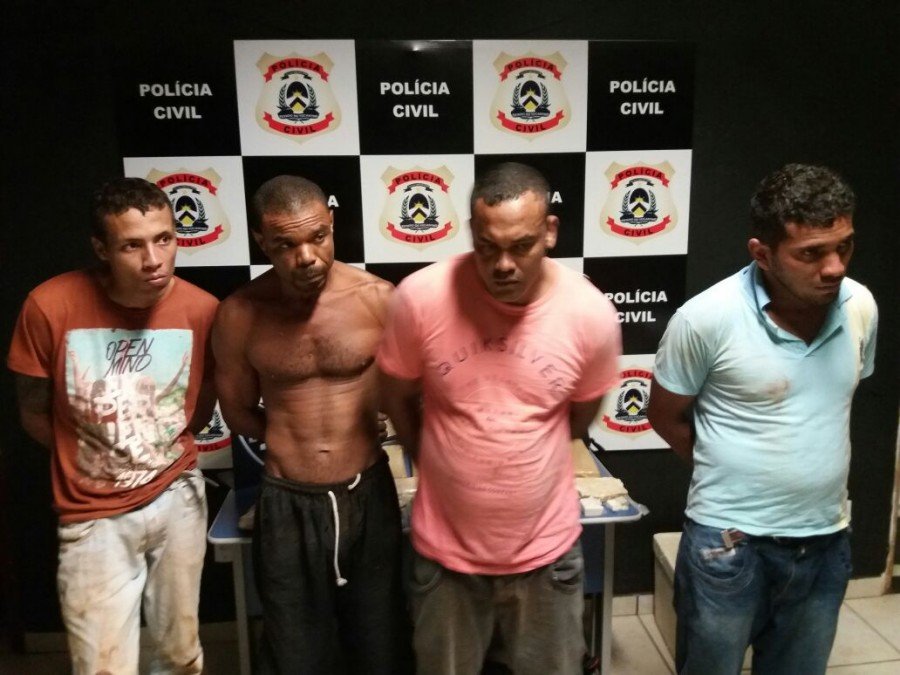 Suspeitos por trÃ¡fico de drogas sÃ£o presos pela PolÃ­cia Civil em Palmas