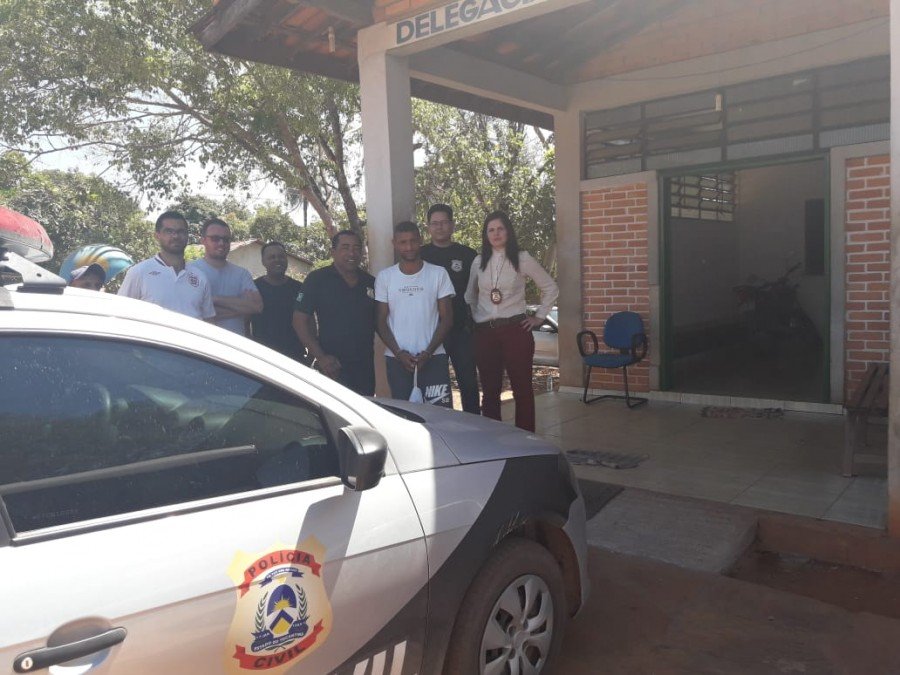PolÃ­cia Civil prende, em Natividade, foragido da Comarca de Aurora do Tocantins