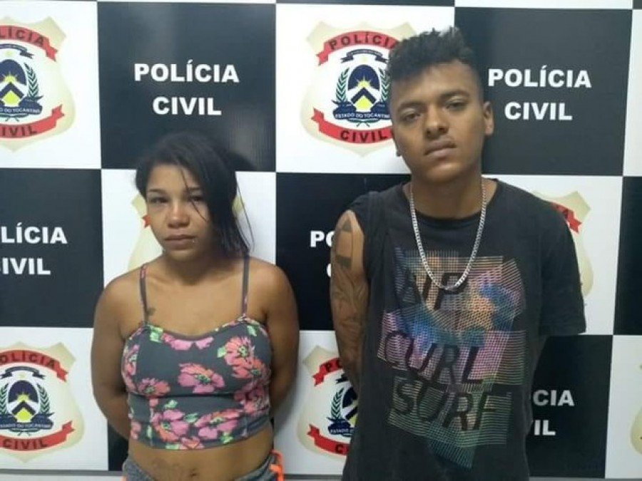 Casal suspeito de traficar drogas em Lagoa da ConfusÃ£o Ã© preso enquanto buscava o filho na escola em Palmas