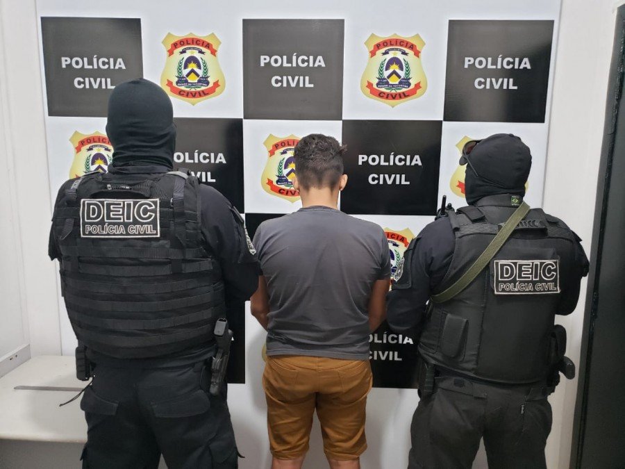 Suspeito de envolvimento em assaltos a carros-fortes no Tocantins foi preso pela PolÃ­cia Civil em RedenÃ§Ã£o-PA