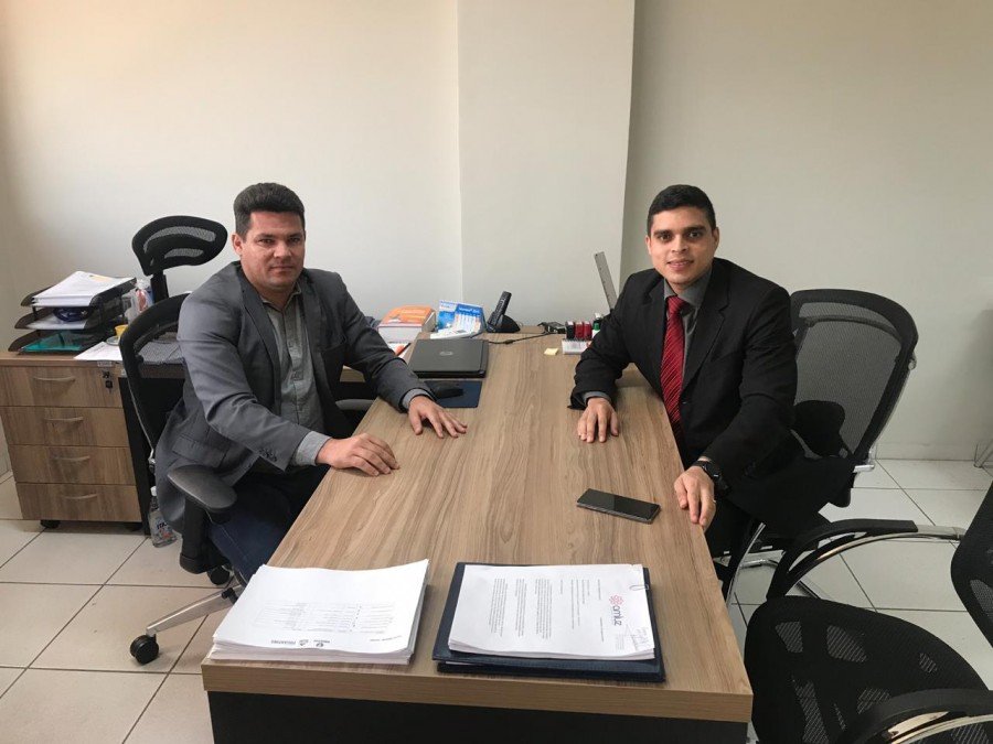 Superintendente do Procon-TO, Walter Viana, e diretor do Procon PA, Nadilson Neves (Foto: DivulgaÃ§Ã£o/Procon)