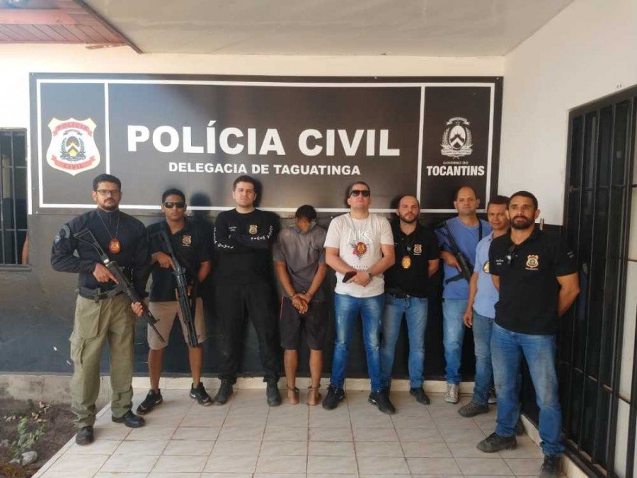 Homem suspeito de roubar condomÃ­nio de luxo em Palmas foi preso pela PolÃ­cia Civil em Taguatinga