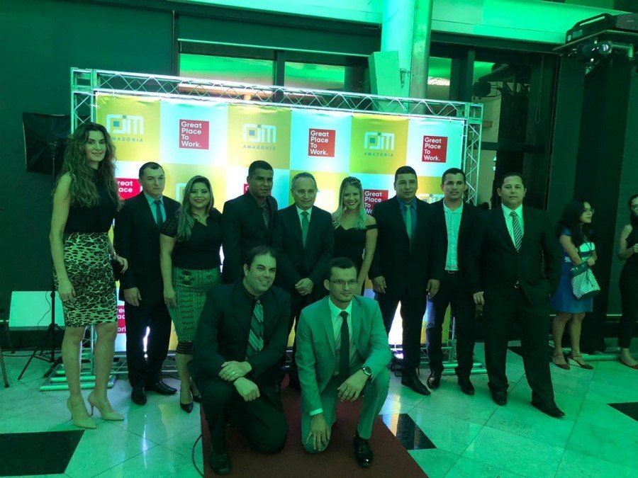 Equipe da Energisa Tocantins que participou da premiaÃ§Ã£o em Manaus (AM)