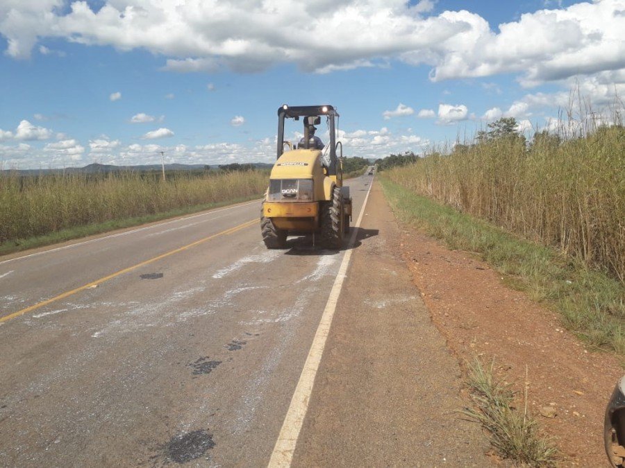 Governo do Tocantins realiza nesta semana manutenÃ§Ã£o preventiva e corretiva em trÃªs rodovias do sudeste (Foto: DivulgaÃ§Ã£o/Ageto)