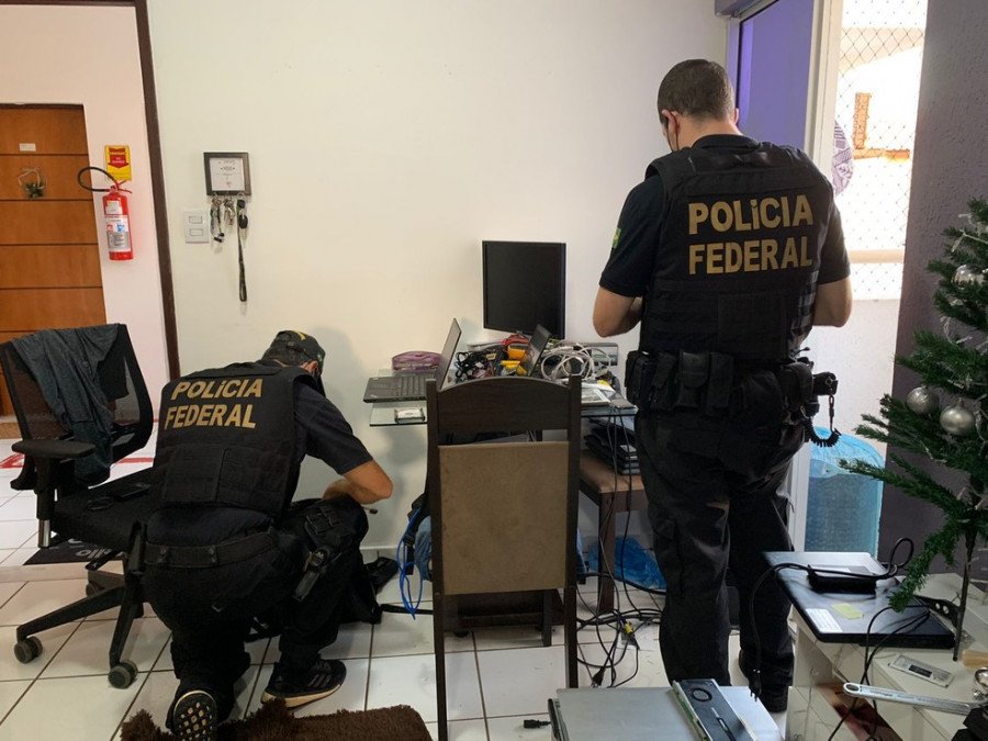 Operação Proteção Integral cumpriu mandados de busca e apreensão nas cidades de São Luí-MA e Raposa-MA (Foto: Divulgação)