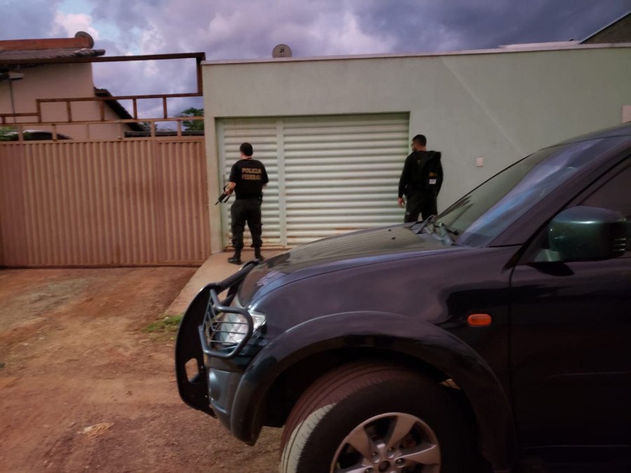 Funcionário dos Correios foi preso durante operação da Polícia Federal no Tocantins (Foto: Divulgação/PF)