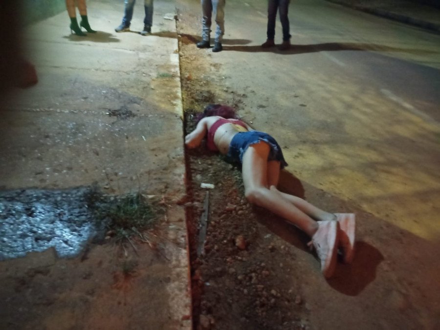 Travesti foi morta a tiros em Parauapebas-PA (Foto: Correio de Carajás)