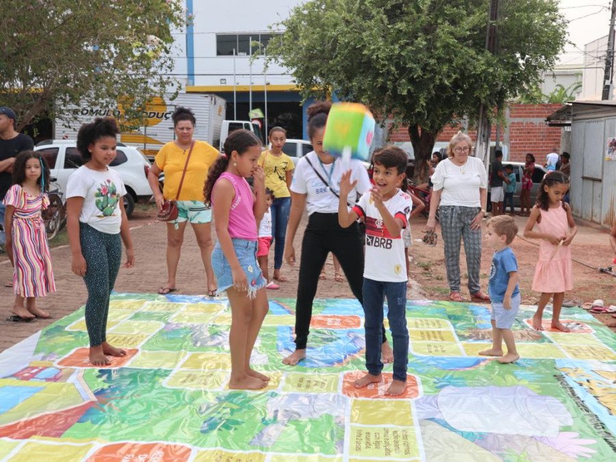 BRK leva o projeto Brincar para Sanear às escolas de Xinguara-PA (Foto: Divulgação/BRK)