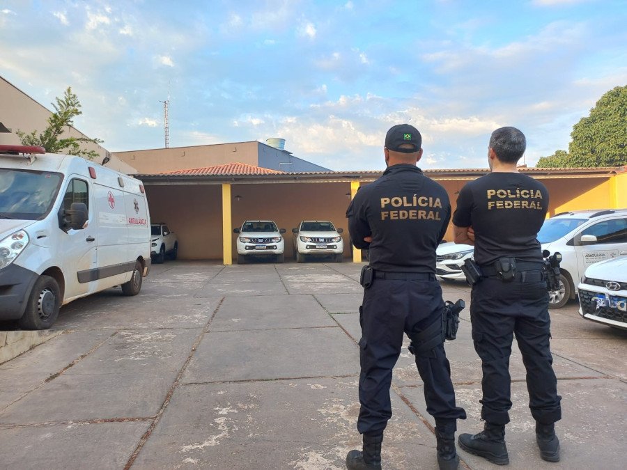 Policiais cumpriram mandados nas cidades de Araguaína e Balsas no Maranhão (Foto: Divulgação/PF)