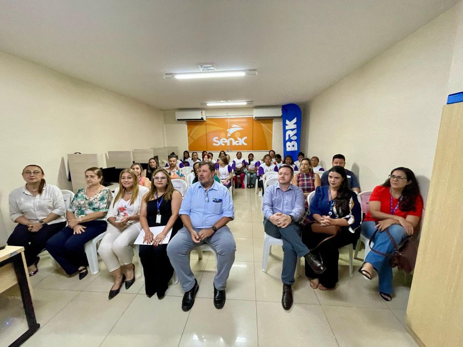 A aula inaugural foi realizada na unidade do SENAC, localizada em Taquaralto, em Palmas (Foto: Divulgação)