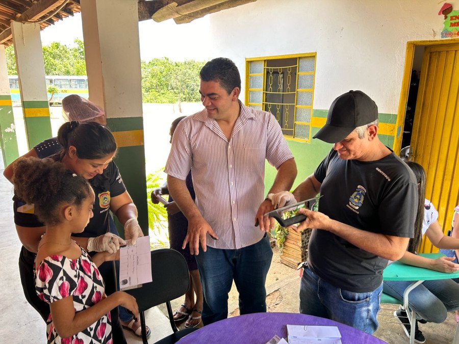 Governo emite nova Carteira de Identidade Nacional em comunidades quilombolas da região sudeste do Tocantins (Foto: Divulgação/SSP-TO)