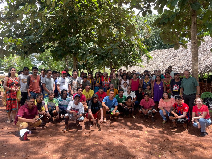 Em Tocantinópolis, membros da Coalizão Vozes do Tocantins participam de oficina sobre alimentação escolar tradicional indígena