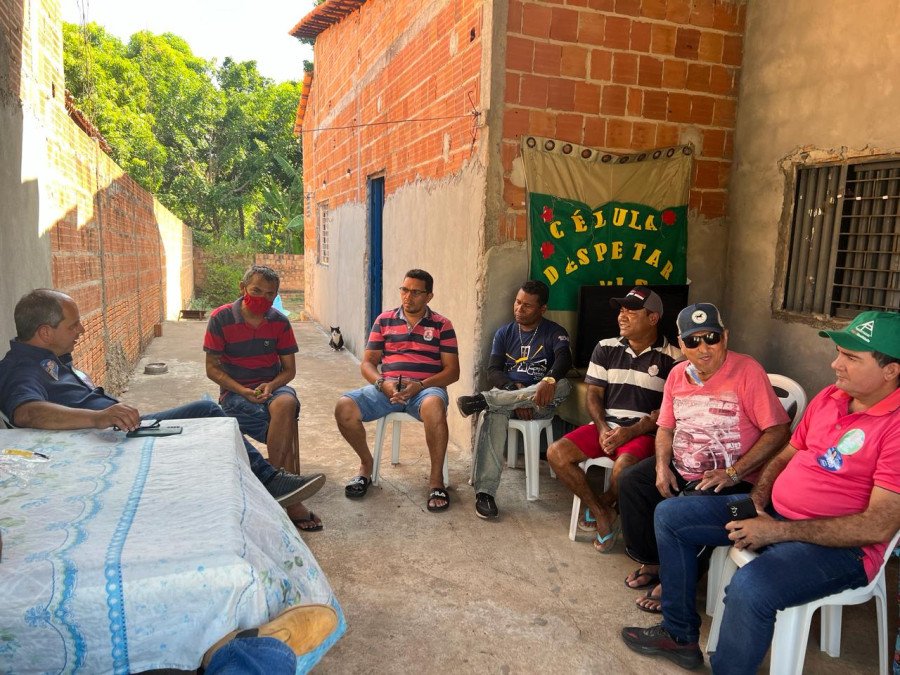 Reunião com pacientes em tratamento de hemodiálise realizada em Araguatins no dia 28/09/2022 (Foto: Abmael Milhomem)