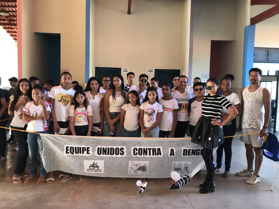 Comunidade escolar mobilizada para aprender de forma lúdica e divertida sobre a temática (Foto: SRE Araguatins)