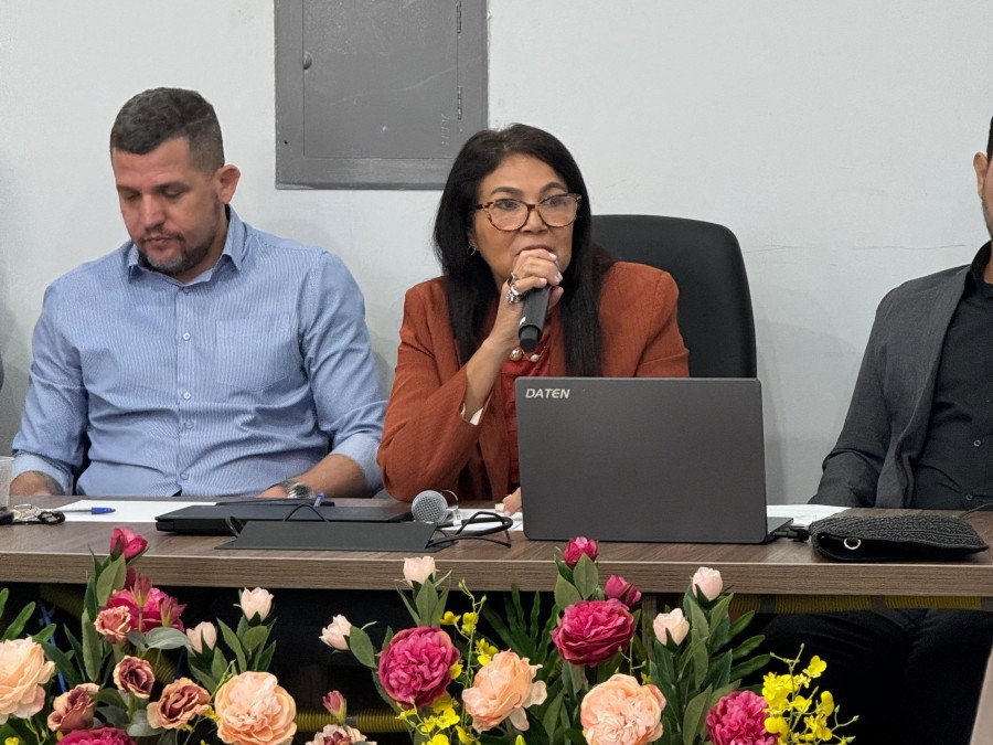 Superintendente de Segurança Integrada, Fátima Holanda, destacou que a integração das forças de segurança do Tocantins tem sido destaque em todo o país (Foto: Raimundo Gabriel/Governo do Tocantins)