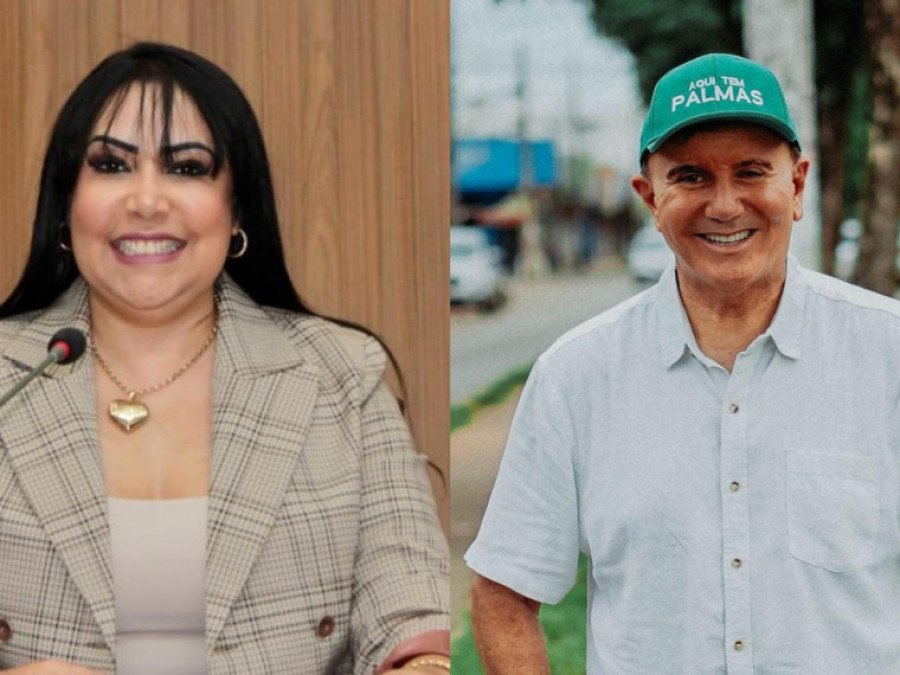 Candidata Janad Valcari e Candidato Eduardo Siqueira (Foto: Divulgação)