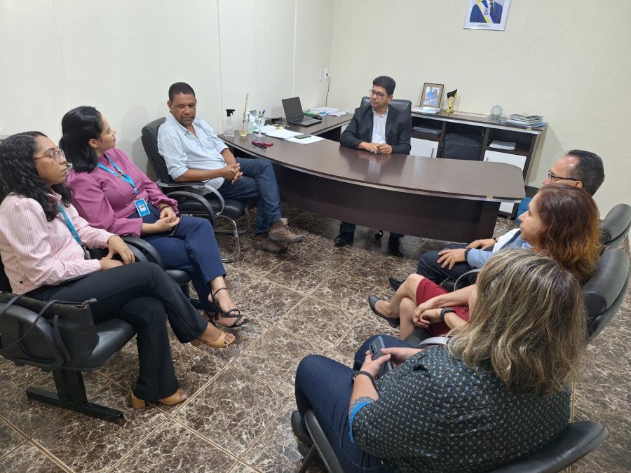 Reunião com equipe do Ruraltins e Energisa para assinatura do acordo de cooperação (Foto: Ruraltins)