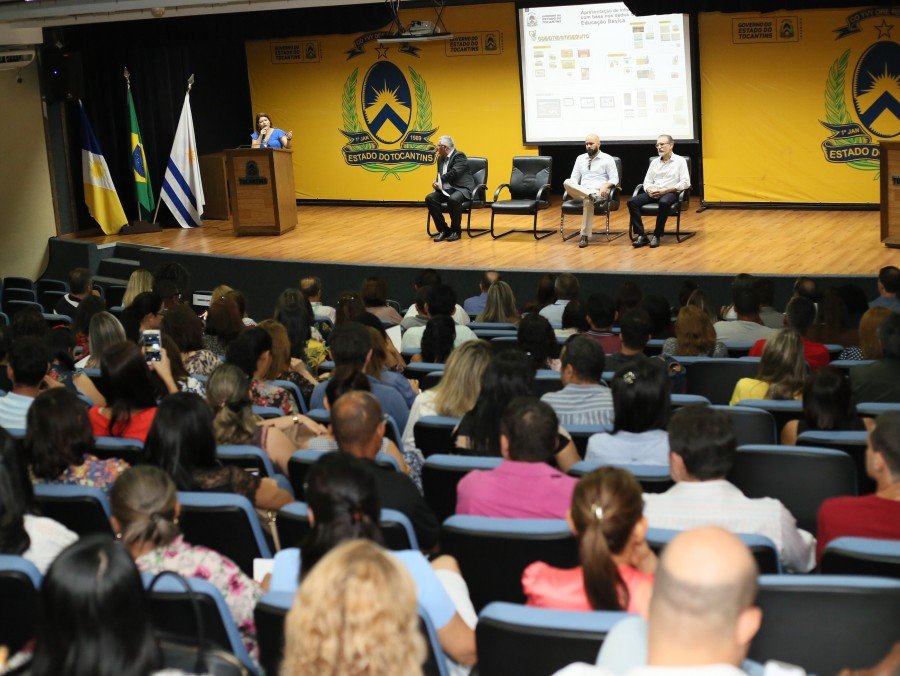 A reuniÃ£o tÃ©cnica iniciou nesta segunda-feira, 17, no auditÃ³rio do PalÃ¡cio Araguaia (Foto: Elias Oliveira)