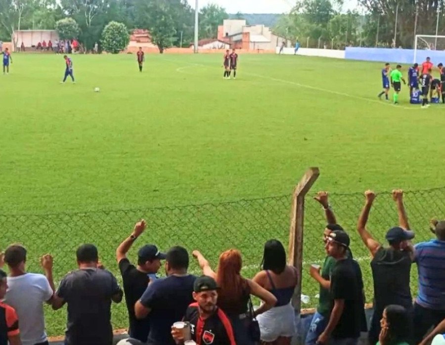 O Bela Vista perdeu do Tocantins EC no estádio Batistão, em Luzinópolis, por 3 a 2 (Foto: Divulgação)