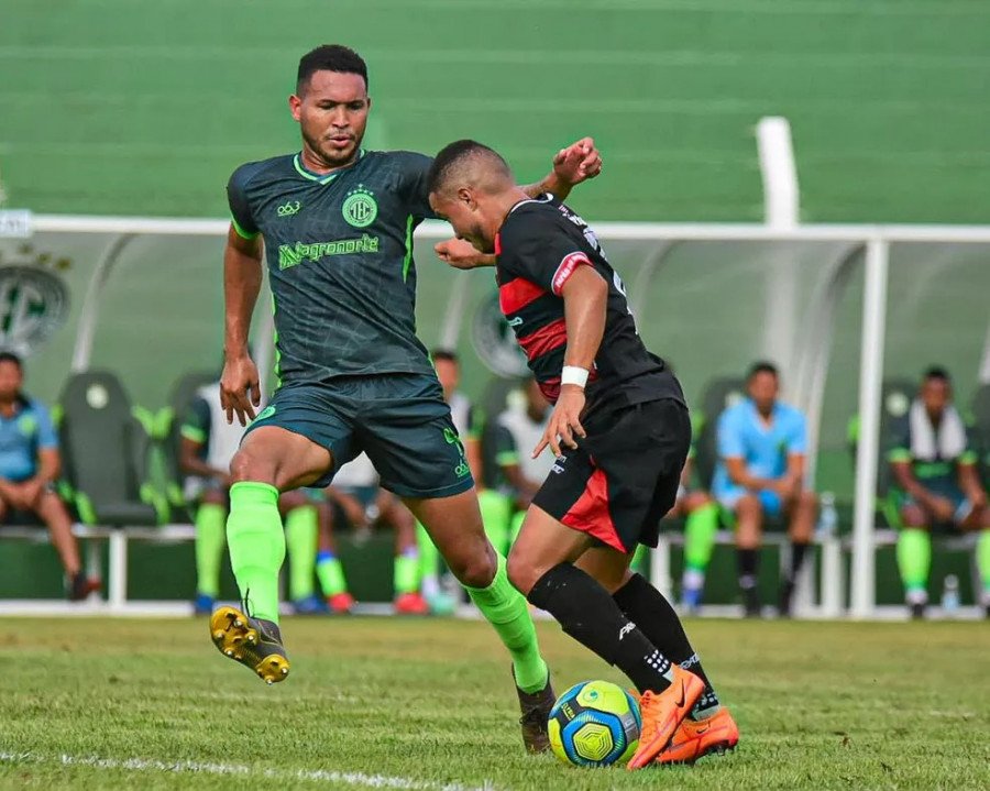 Verdão enfrenta o 4 de Julho no sábado, às 16h, em Piripiri-PI pela sexta rodada do Campeonato Brasileiro Série D (Foto: Hiago Ferreira)