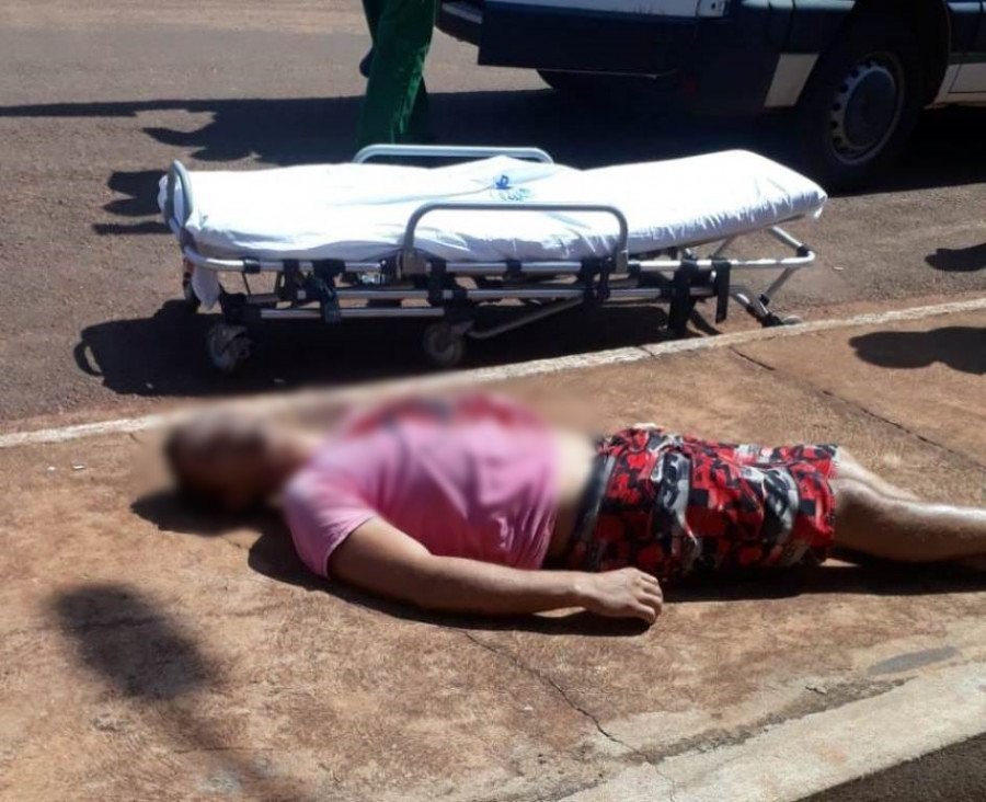 Vítima do assassinato não resistiu ao ferimento e morreu ainda no local (Foto: Divulgação)