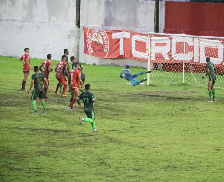 Tocantinópolis empata com o 4 de Julho em jogo com quatro gols e cai uma posição na classificação do Brasileiro Série D (Foto: Arthur Ribeiro)