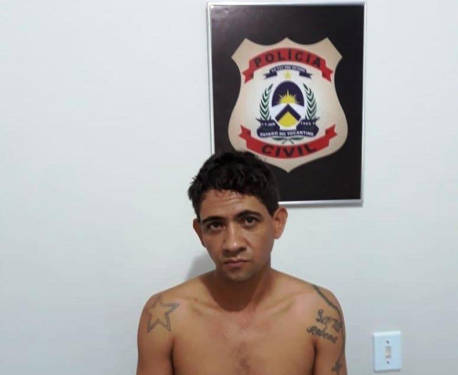 Marconio Edson Dantas Lima foi preso pela PolÃ­cia Civil em Luzimangues por descumprimento de medida protetiva