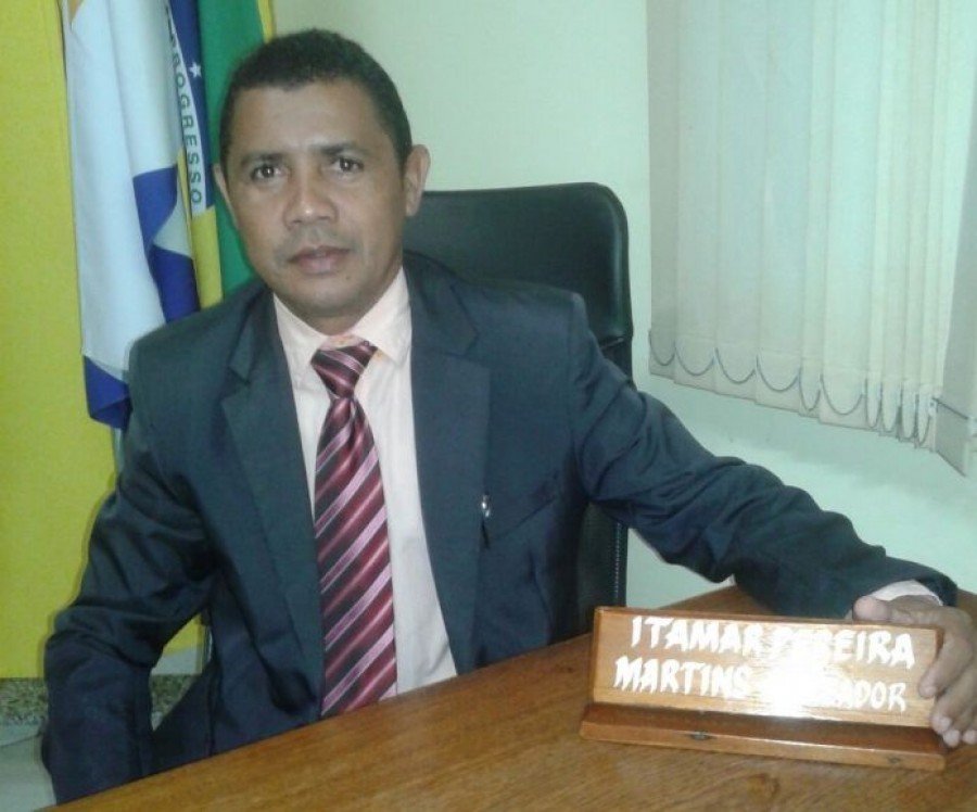 Professor Itamar, vereador de Buriti do Tocantins (Foto: DivulgaÃ§Ã£o)