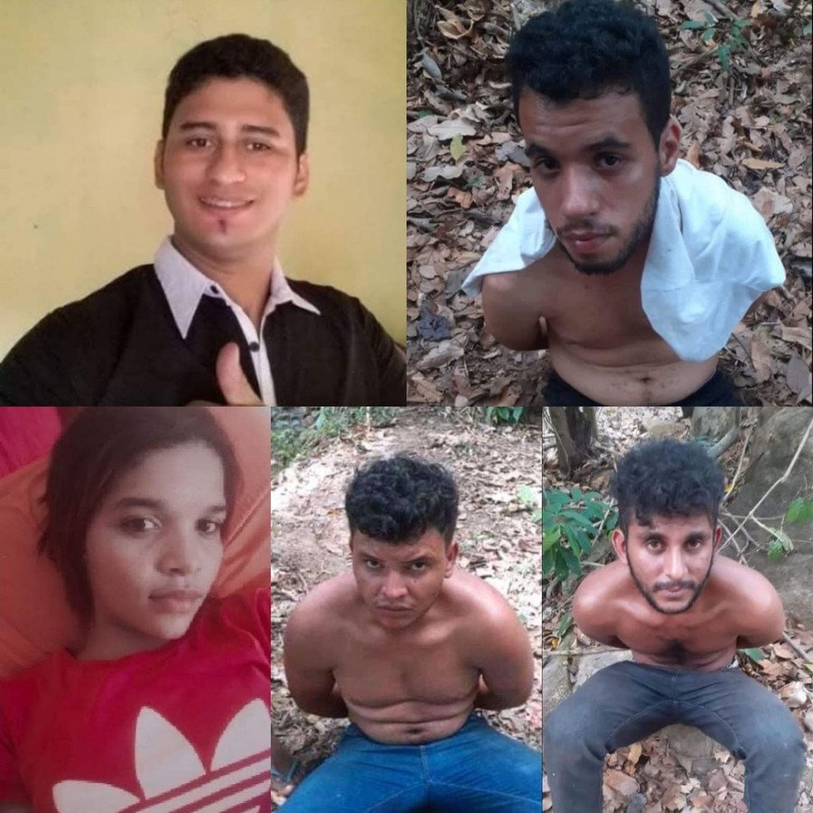 Vítimas da chacina em Parauapebas-PA (Foto: Reprodução)