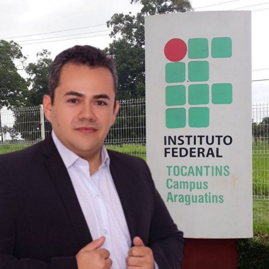 Claudio Galvão foi eleito para o cargo de diretor-geral do IFTO Campus Araguatins para o quadriênio 2022-2026 (Foto: Divulgação)