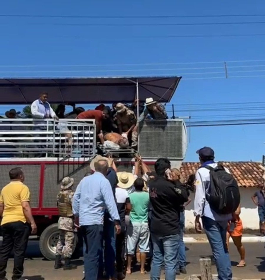 Pré-candidato a prefeito de Darcinópolis sofreu infarto fulminante em trio elétrico durante cavalgada de Babaçulândia (Foto: Reprodução)