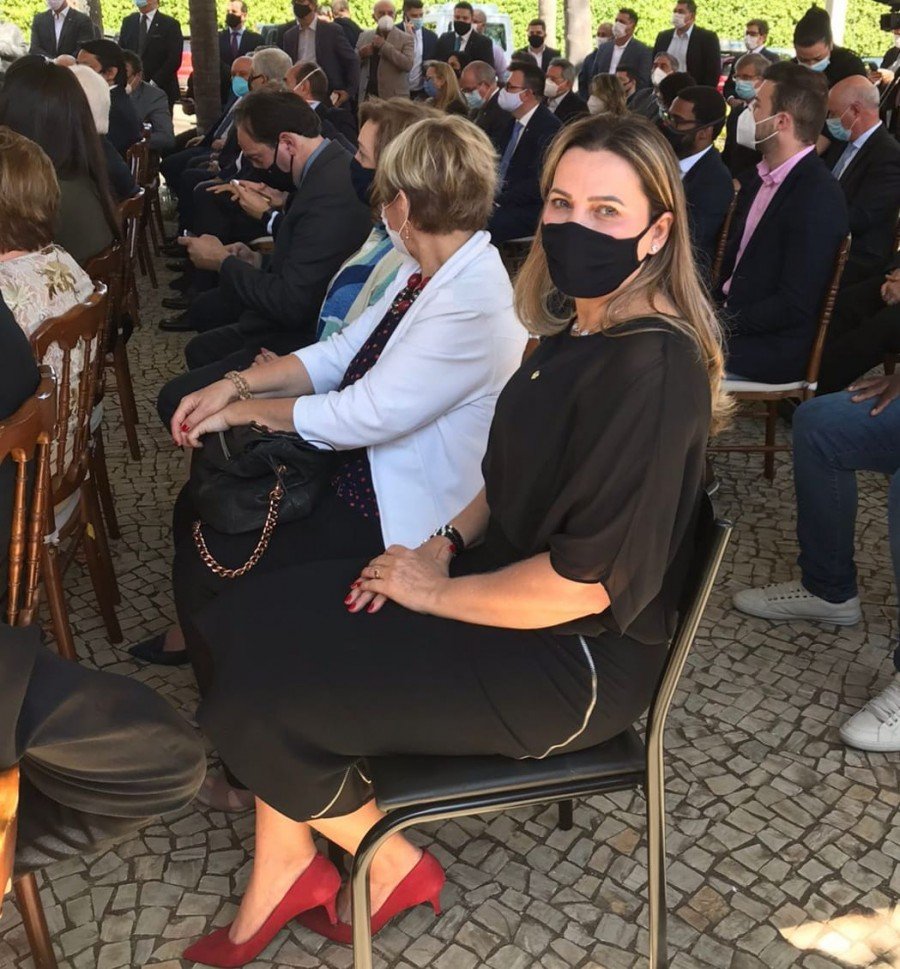 Deputada Federal Dulce Miranda avaliou o encontro como essencial para todos os filiados do MDB (Foto: Gabrielle Borges e Ascom/MDB Brasília)