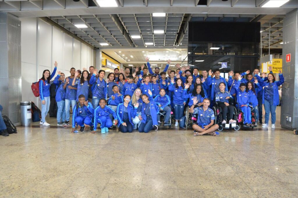 Delegação tocantinense chega a São Paulo para disputar Paralimpíadas Escolares 2024