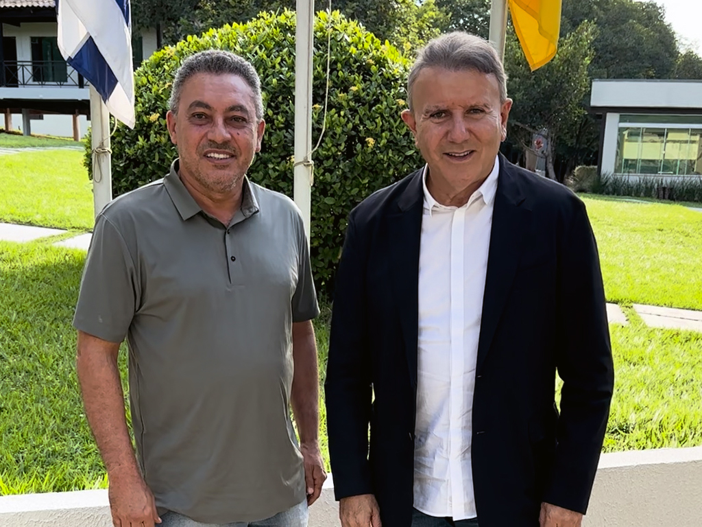 Presidente da Câmara Palmas, Marilon Barbosa, visita prefeito Eduardo Siqueira e sela parceria