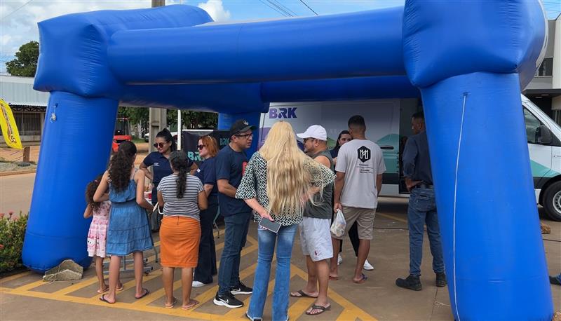 Plantão Social da BRK em Palmas reúne centenas de pessoas no Bertaville