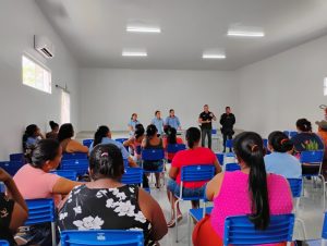 BREJO GRANDE: Palestra alerta sobre riscos de menores pilotando motocicletas