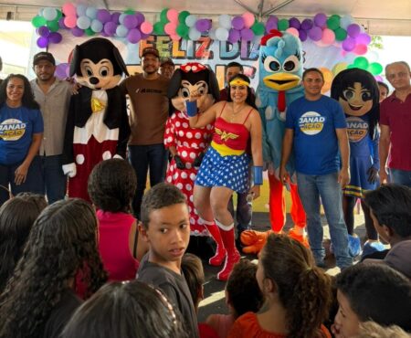 Deputada Janad Valcari promove festa do Dia Das Crianças em Goiatins