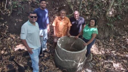 Meio Ambiente acompanha atividade de campo para outorga de água em propriedade rural de Itaguatins